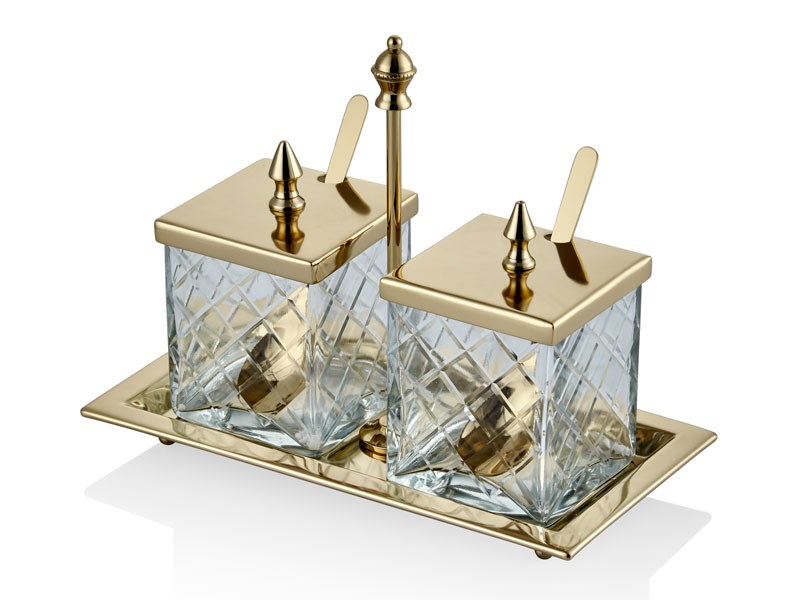 GOLD STANDLI 2LI BAHARATLIK SETI 19X8X19 CM