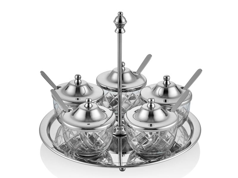 GUMUS 5LI BAHARATLIK SET 23X23X19 CM