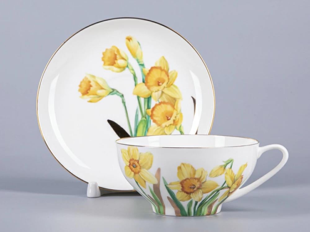 IMPERIAL ÇAY FİNCANI VE FİNCAN TABAĞI. KUBBE NERGİS