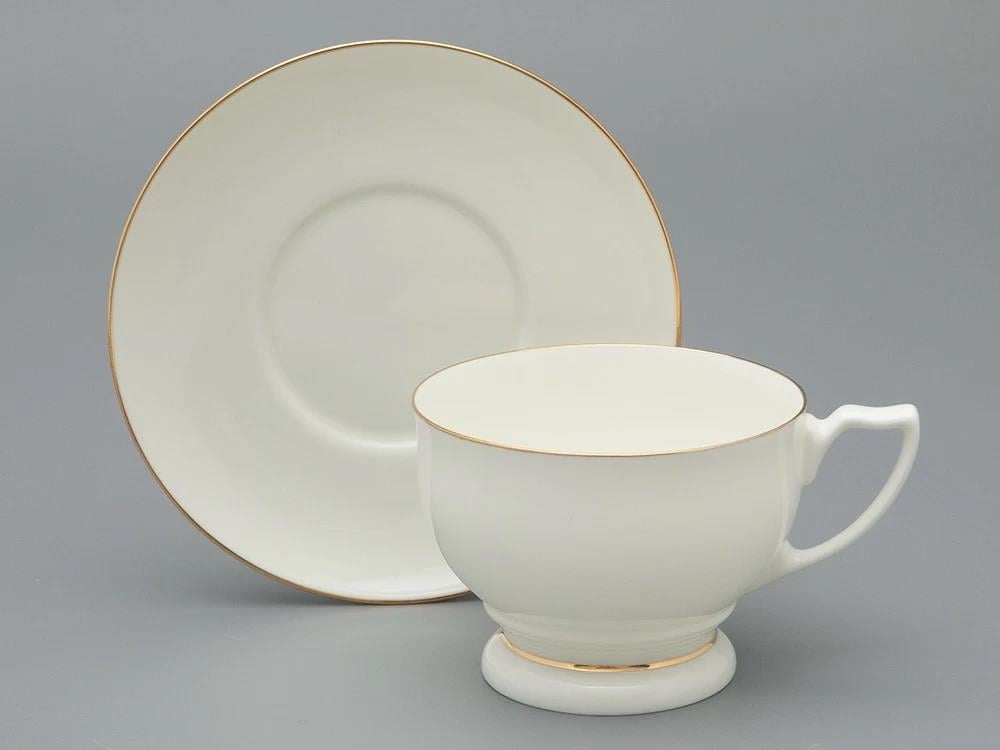 IMPERIAL ÇAY FİNCANI VE TABAĞI İNCİ ALTIN ŞERİT