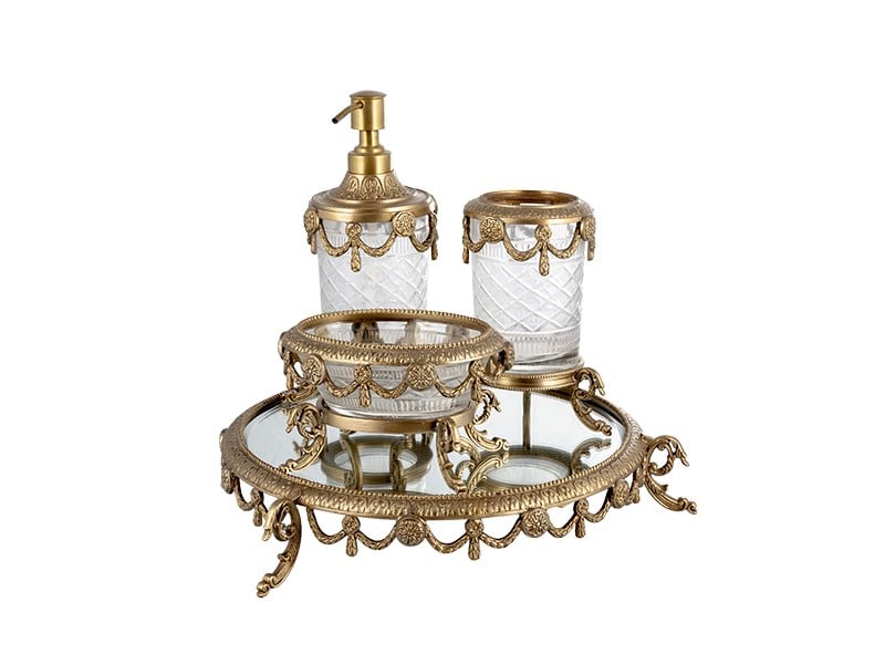 MAJESTY ANTIQUE BRASS BANYO TAKIMI