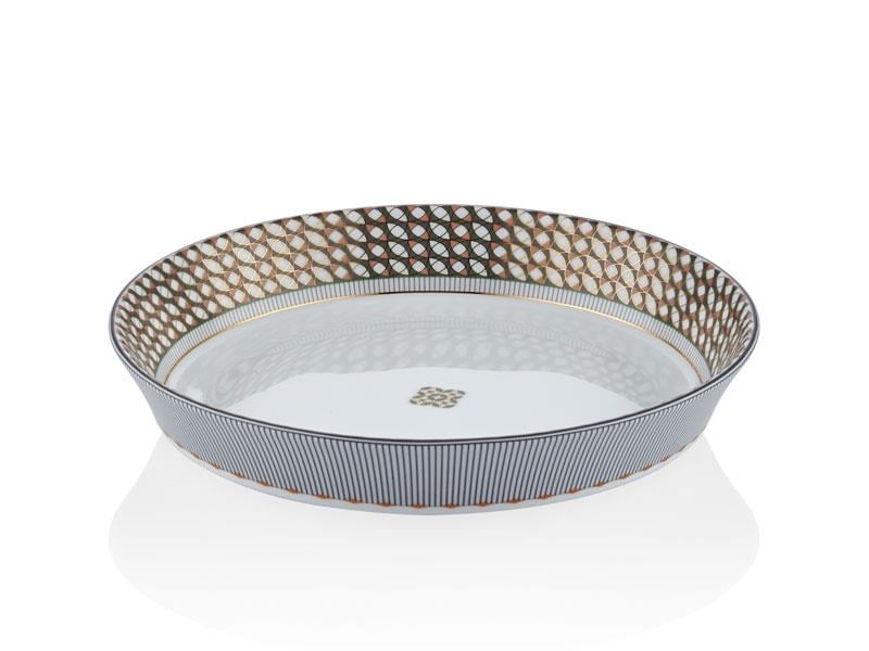 Opera House - Çukur Tabak 21 cm Gri