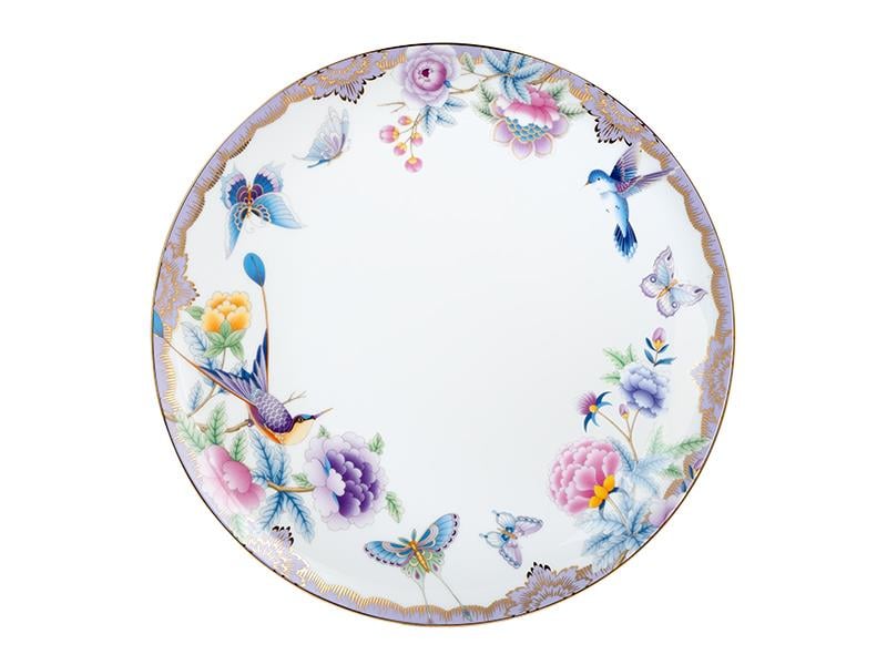 Papillons Purple - Yemek Tabağı 26 cm