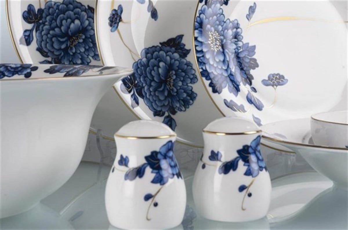 Prouna Emperor Flower 72 Parça 12 Kişilik Yemek Takımı
