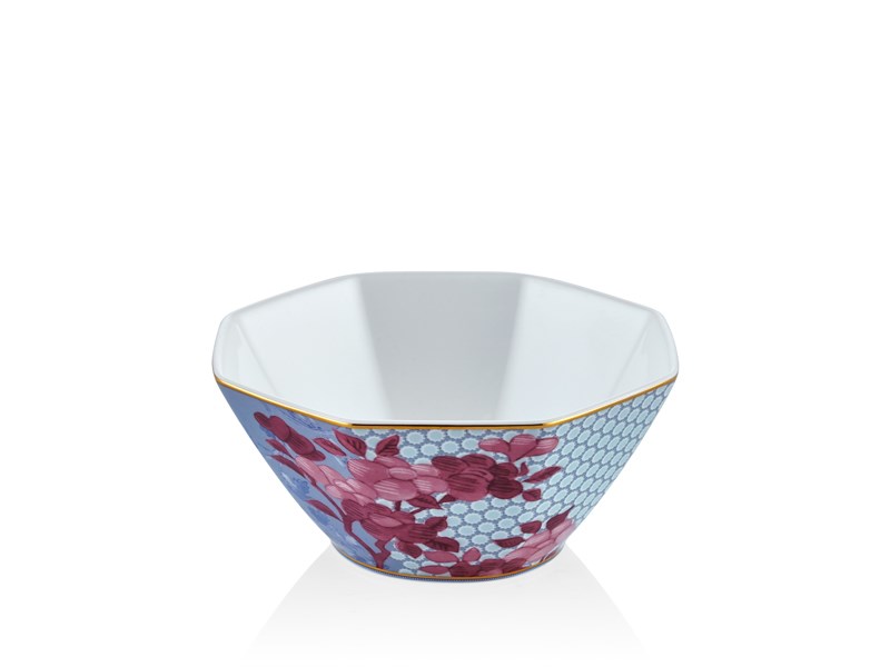 Regency Damask - Çorba Kasesi 12 cm Mavi