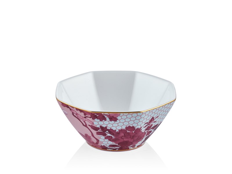 Regency Damask - Çorba Kasesi 12 cm Pembe