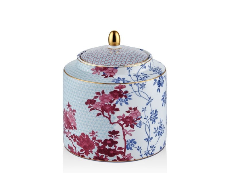Regency Damask - Kavanoz Mavi