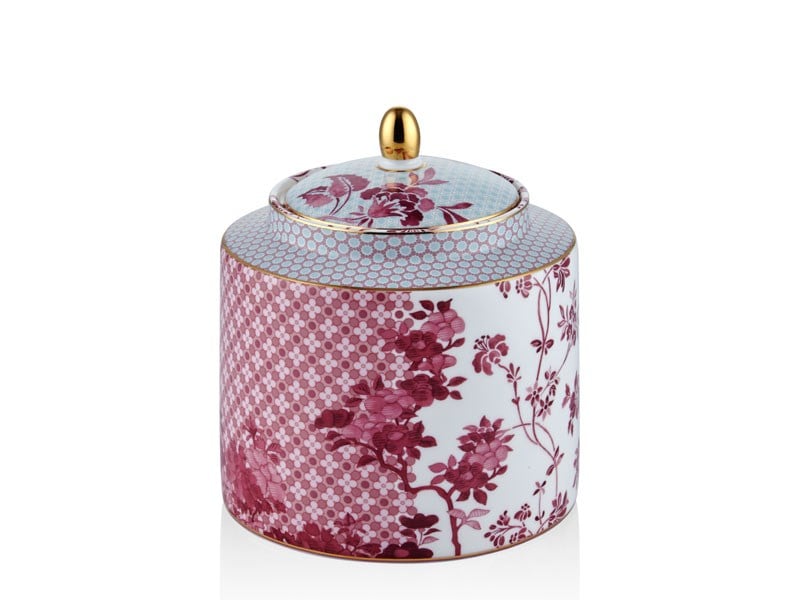 Regency Damask - Kavanoz Pembe