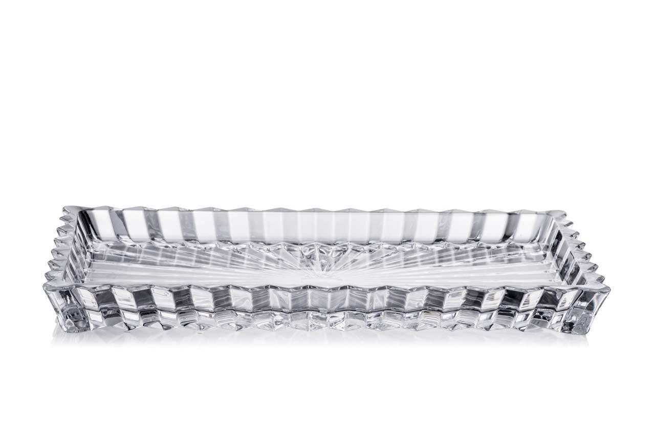 ROGASKA CROWN JEWEL VASSOIO RETTANG DİKDÖRTGEN TEPSİ 35X19 CM
