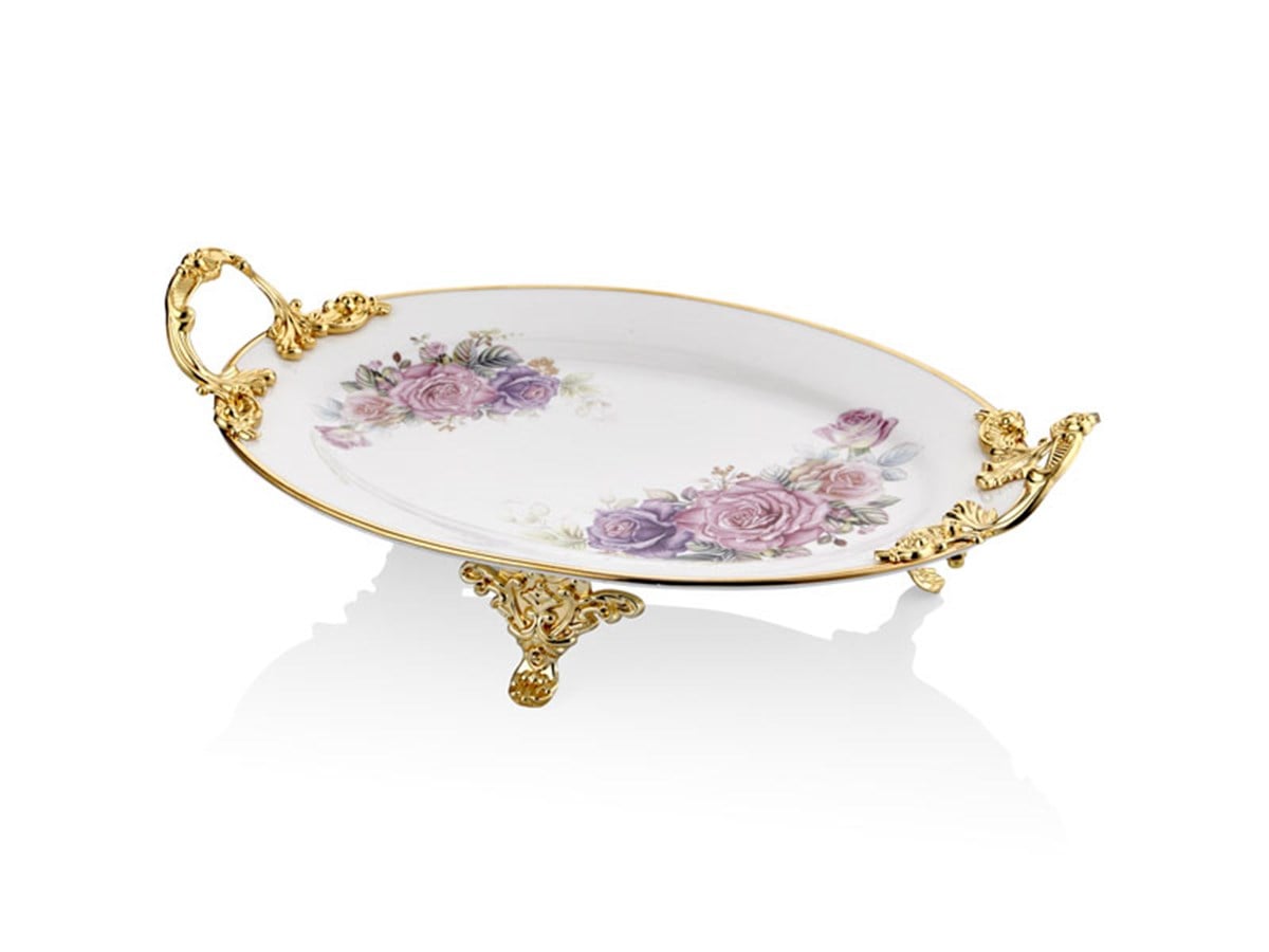 ROSE PINK OVAL TABAK 40,6 CM(6)