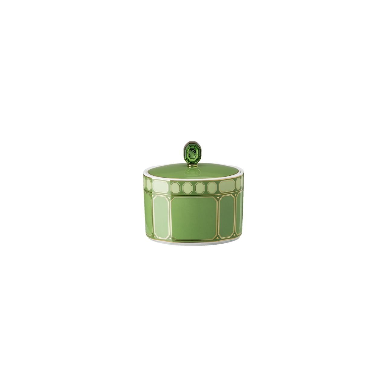 ROSENTHAL X SWAROVSKI SIGNUM FERN - SEKERLIK, YESIL, 0,22 L