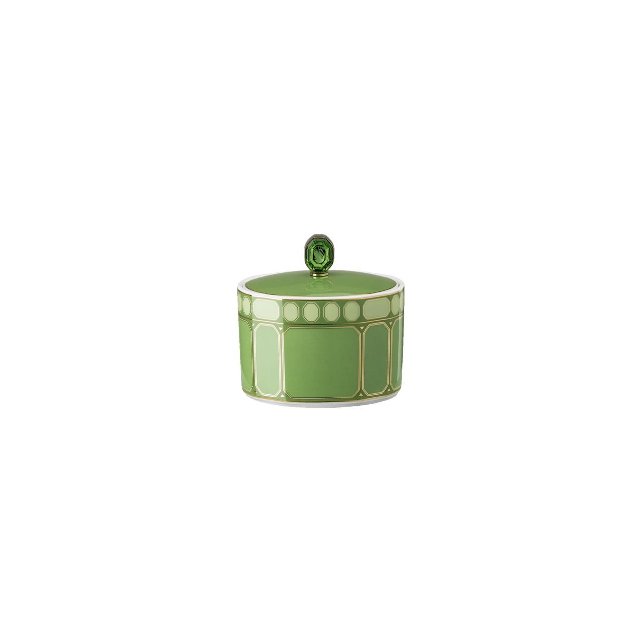 ROSENTHAL X SWAROVSKI SIGNUM FERN - SEKERLIK, YESIL, 0,22 L
