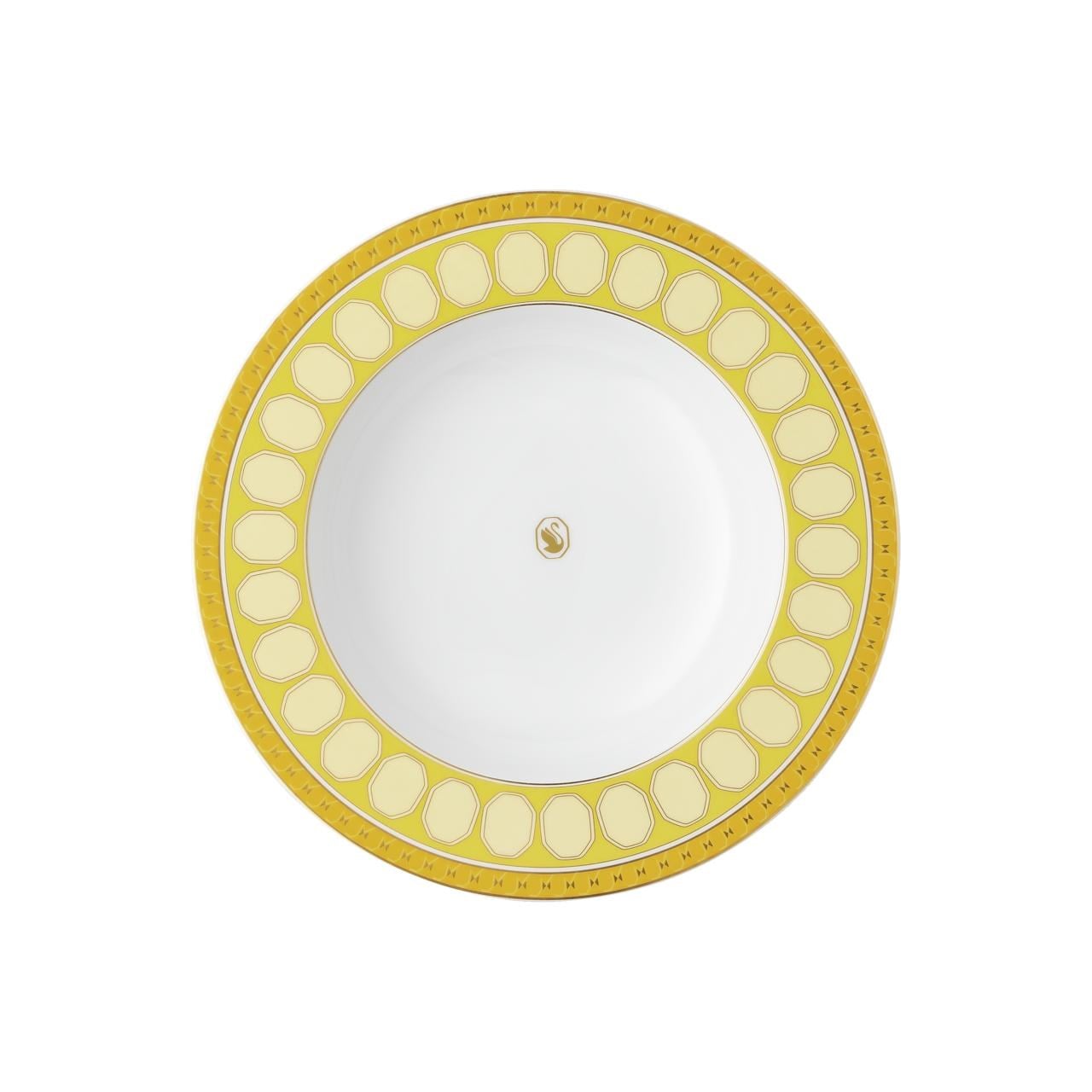 ROSENTHAL X SWAROVSKI SIGNUM JONQUIL - CUKUR TABAK, SARI, 24 CM