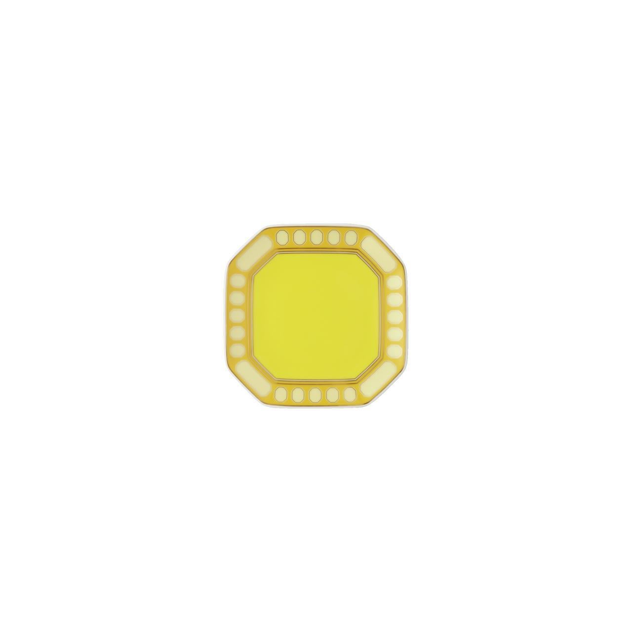ROSENTHAL X SWAROVSKI SIGNUM JONQUIL - DEKORATIF TABAK, 11x11 CM