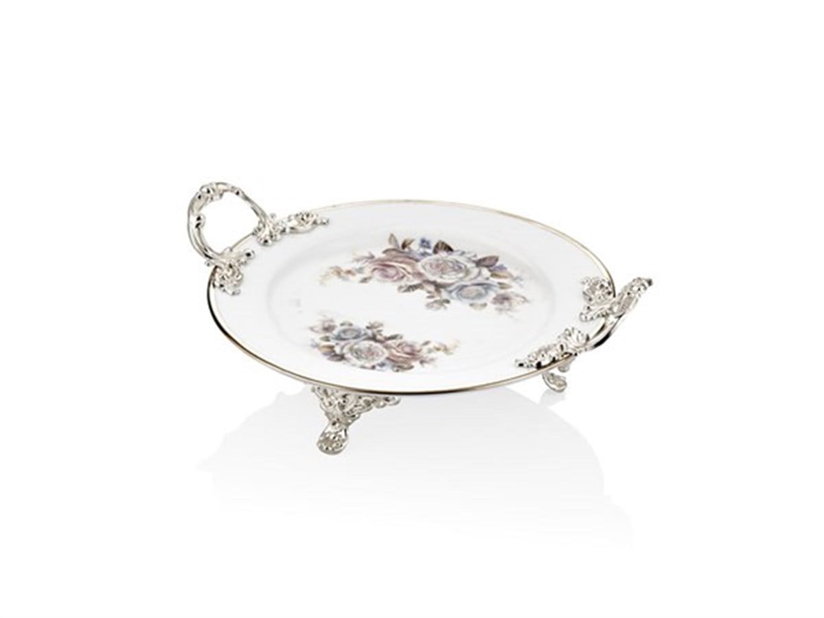 Rosetta Silver Daire Büyük Servis Tabağı