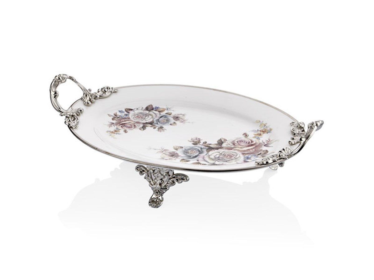 ROSETTA GOLD OVAL TABAK 40,6 CM(6)