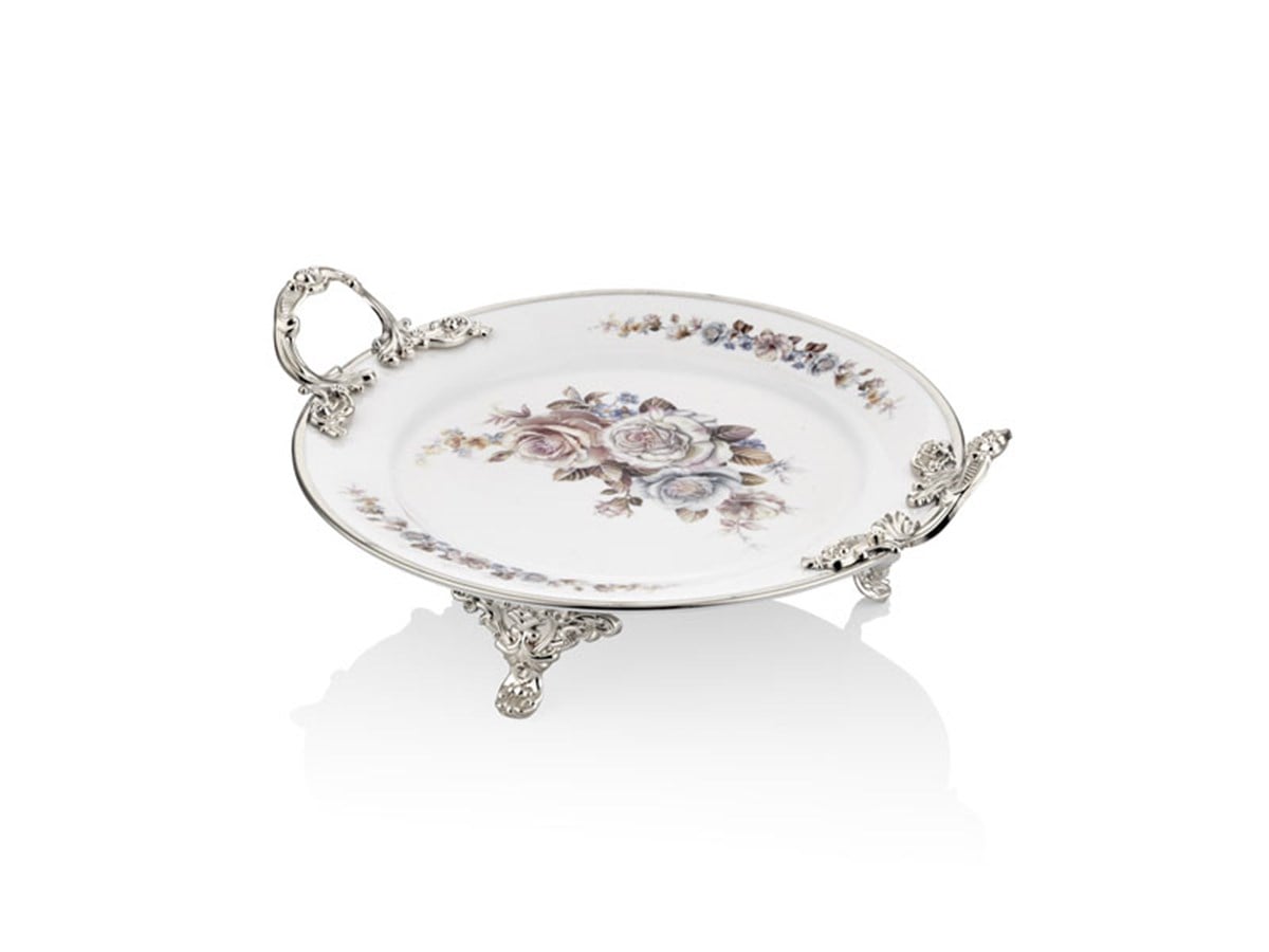 ROSETTA GOLD YUVARLAK TABAK 30,5 CM(10)