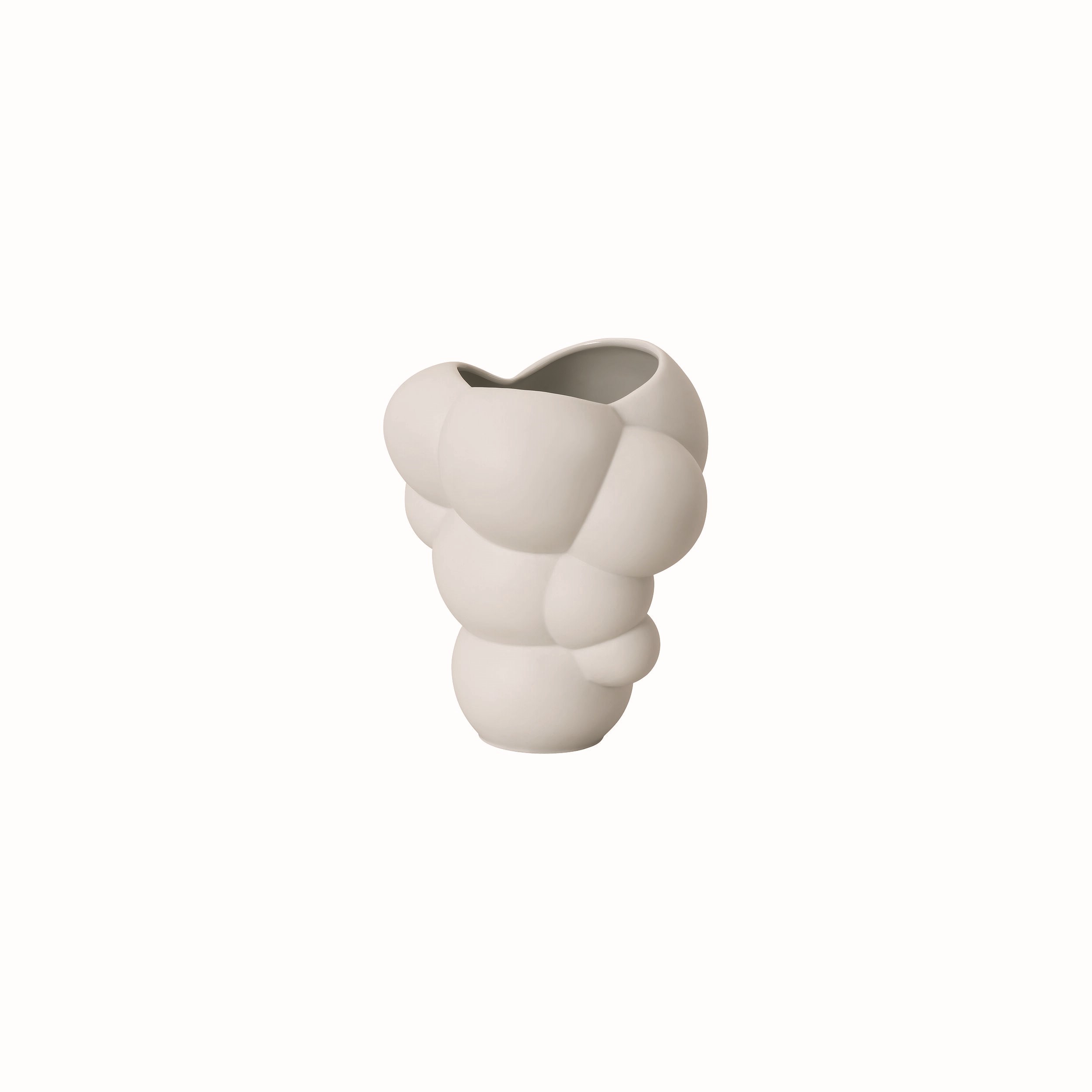 Vazo 14 cm Skum Weiss Matt
