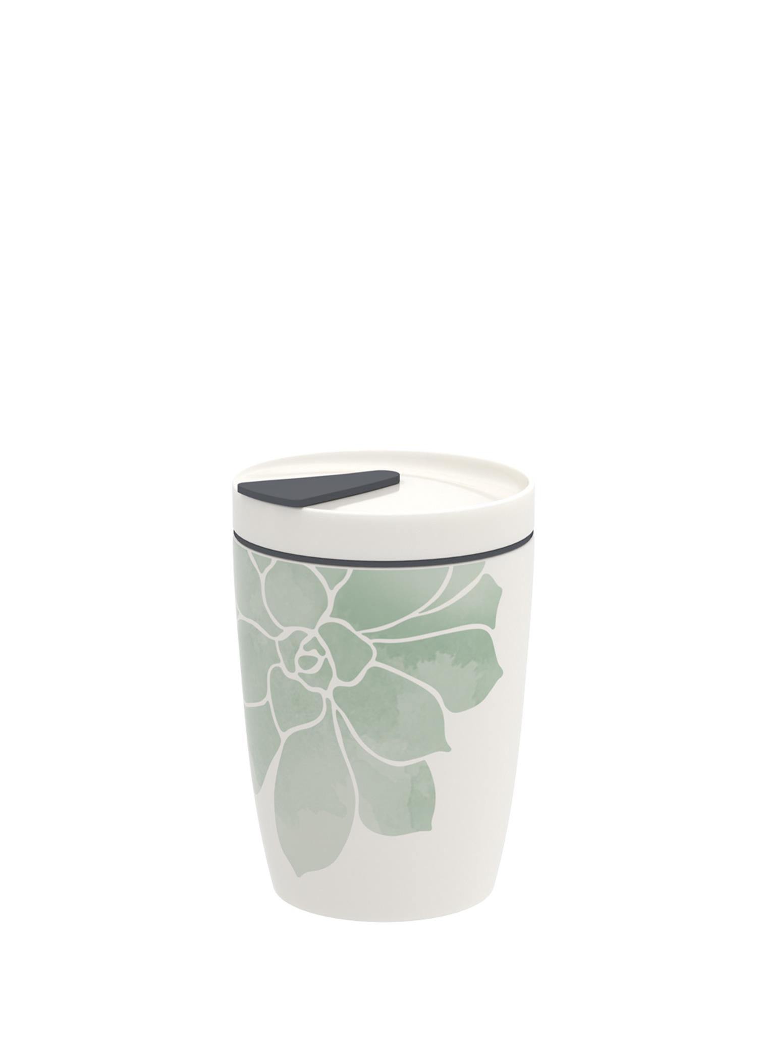 VB COFFEE TO GO- KUPA, YESIL CICEKLI, 0.29 L