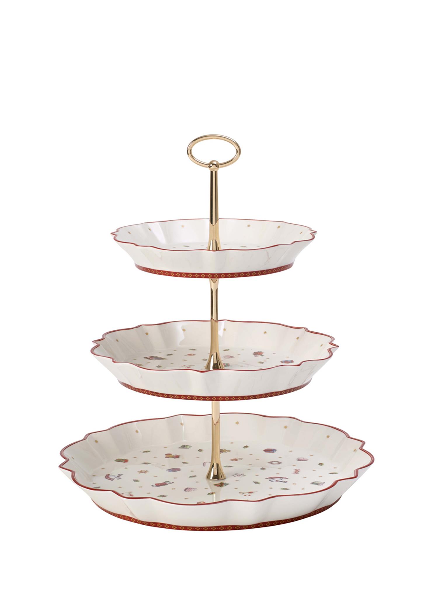 VB TOYS DELIGHT - 3 KATLI SERVIS TABAGI, 33 CM