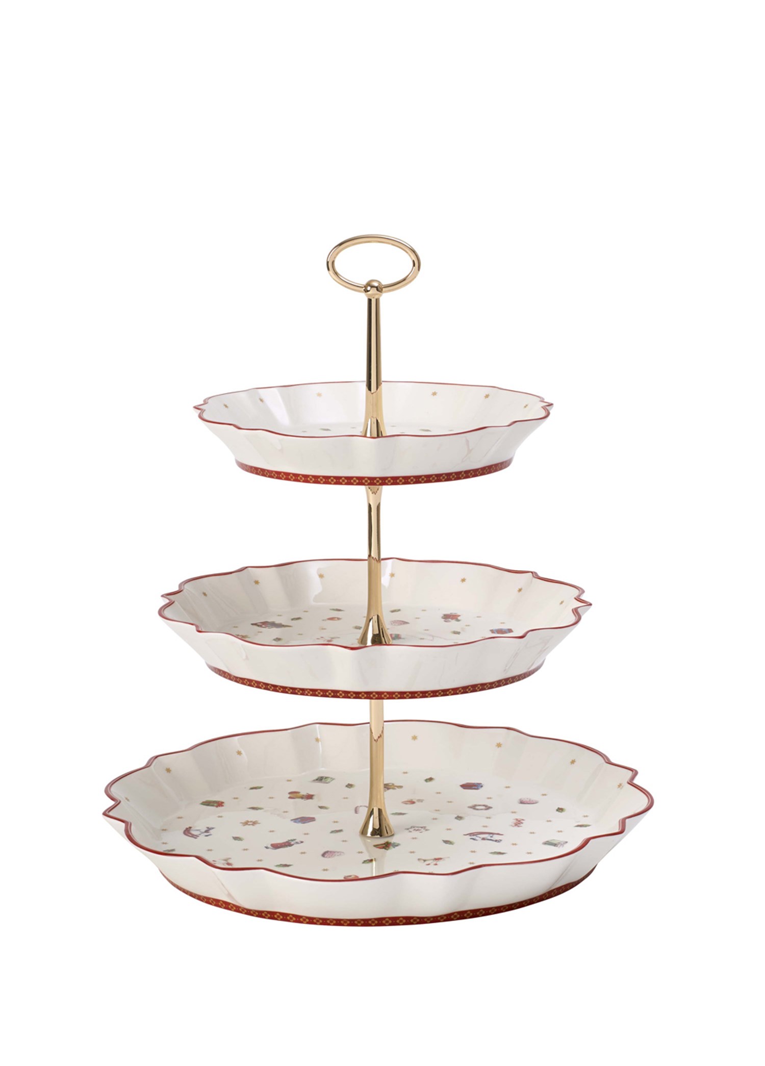 VB TOYS DELIGHT - 3 KATLI SERVIS TABAGI, 33 CM