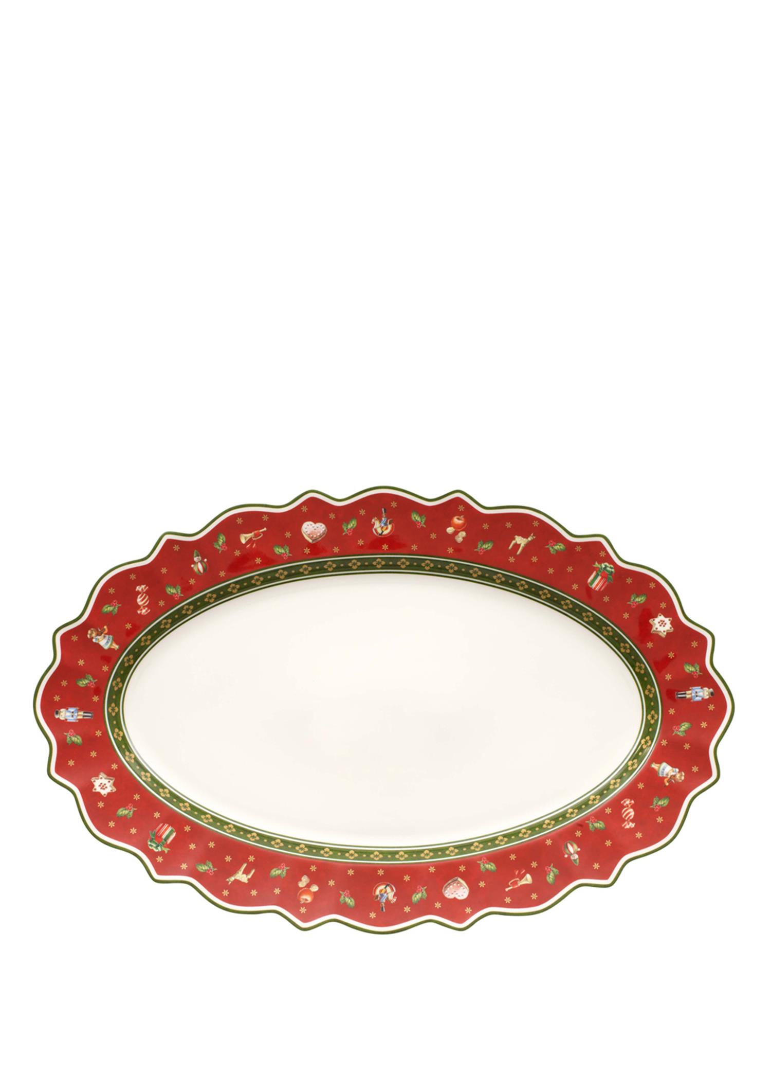 VB TOYS DELIGHT - OVAL SERVIS TABAGI, BUYUK, 50X31 CM