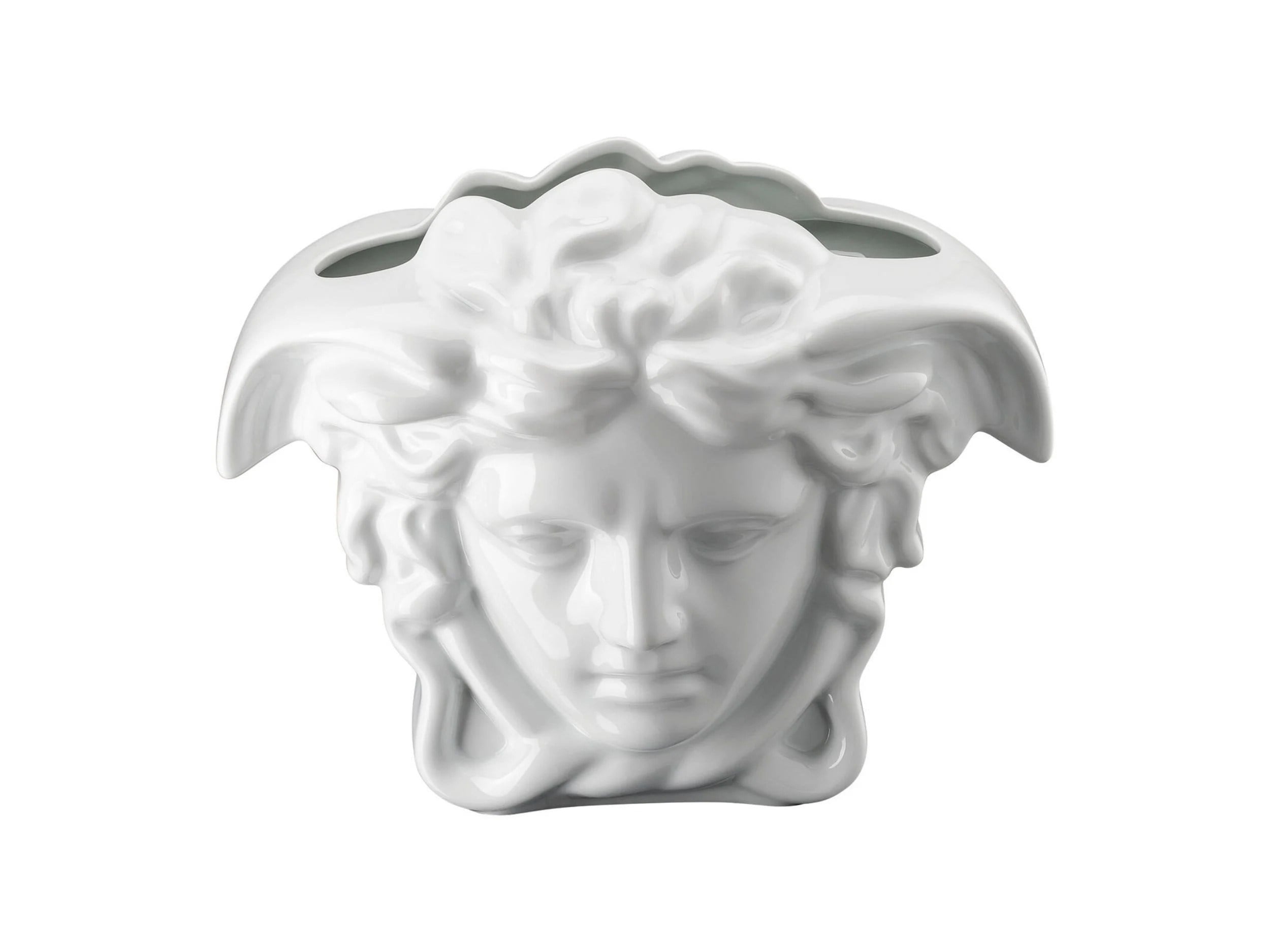 VERSACE MEDUSA GRANDE WHİTE 9 CM VAZO