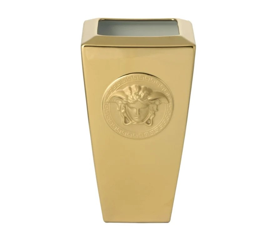 Versace Vazo 24 cm Medusa Gold