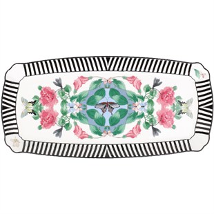 Kaleidoscope 33 cm Dikdörtgen Servis Tabağı