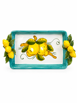 LİMON DESENLİ TEPSİ 18 CM