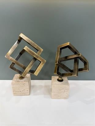 TRAVERTEN KAİDELİ GEOMETRİK DEKOR