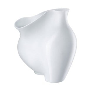 Vazo 26 cm La Chute White