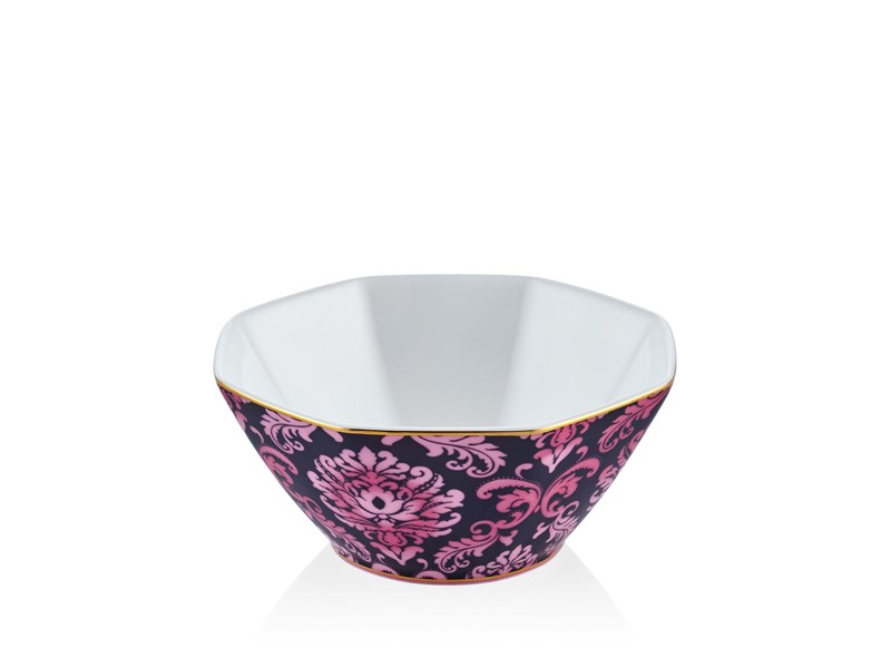 Blooming Baroque - Çorba Kasesi 12 cm Kırmızı