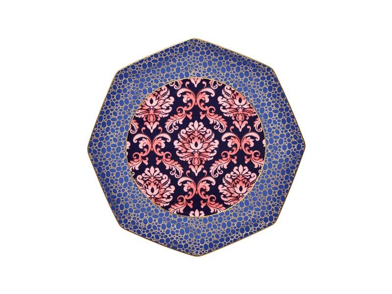 Blooming Baroque - Kahvaltı Tabağı 21 cm Kırmızı