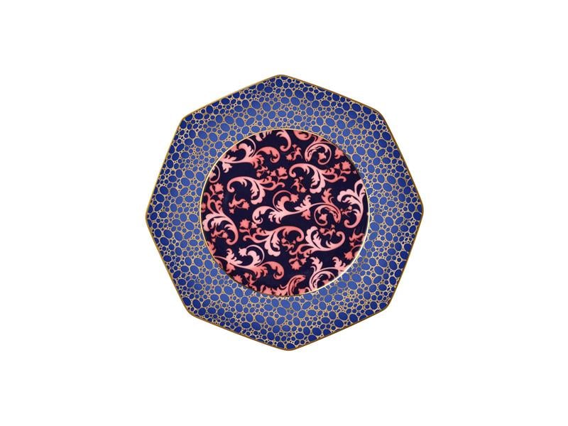 Blooming Baroque - Pasta Tabağı 17 cm Kırmızı