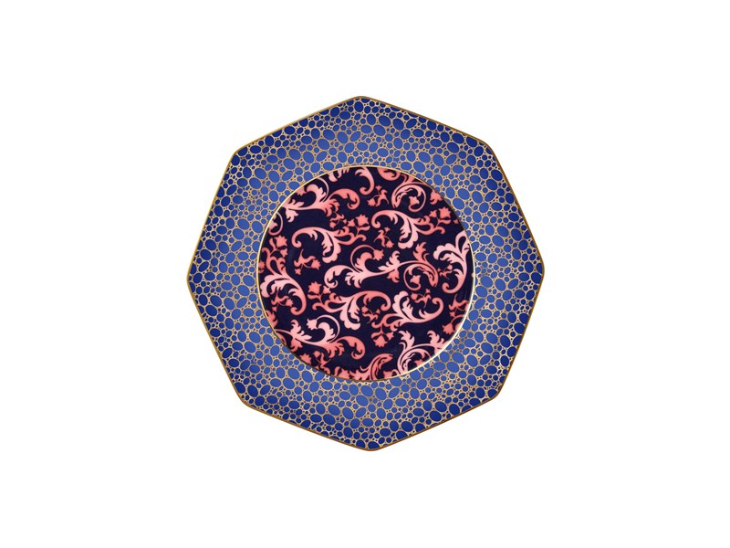 Blooming Baroque - Pasta Tabağı 17 cm Kırmızı