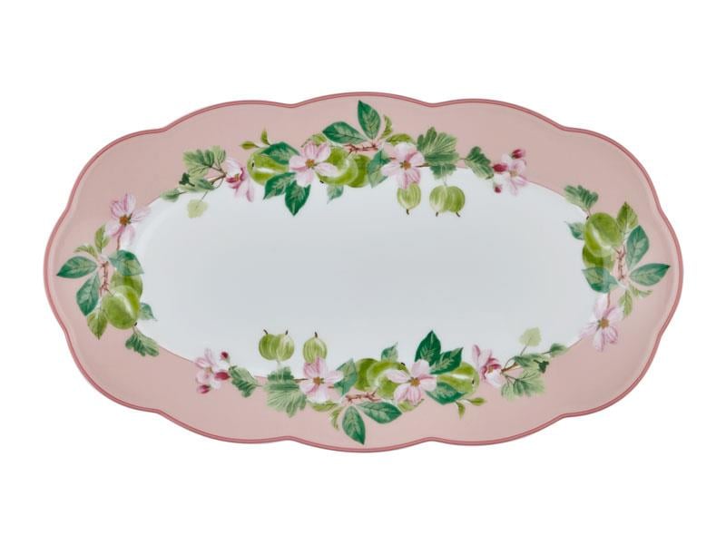 Horticool Pink - Büyük Kayık Tabak 35 cm