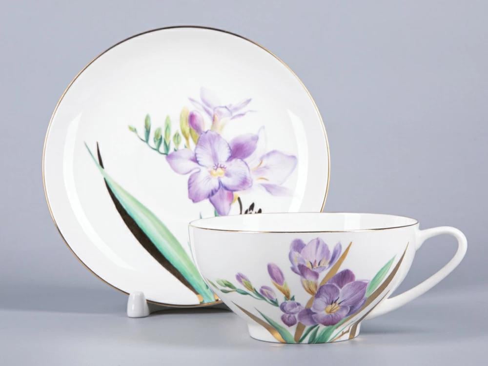 IMPERIAL ÇAY FİNCANI VE FİNCAN TABAĞI. KUBBE. FREZYA