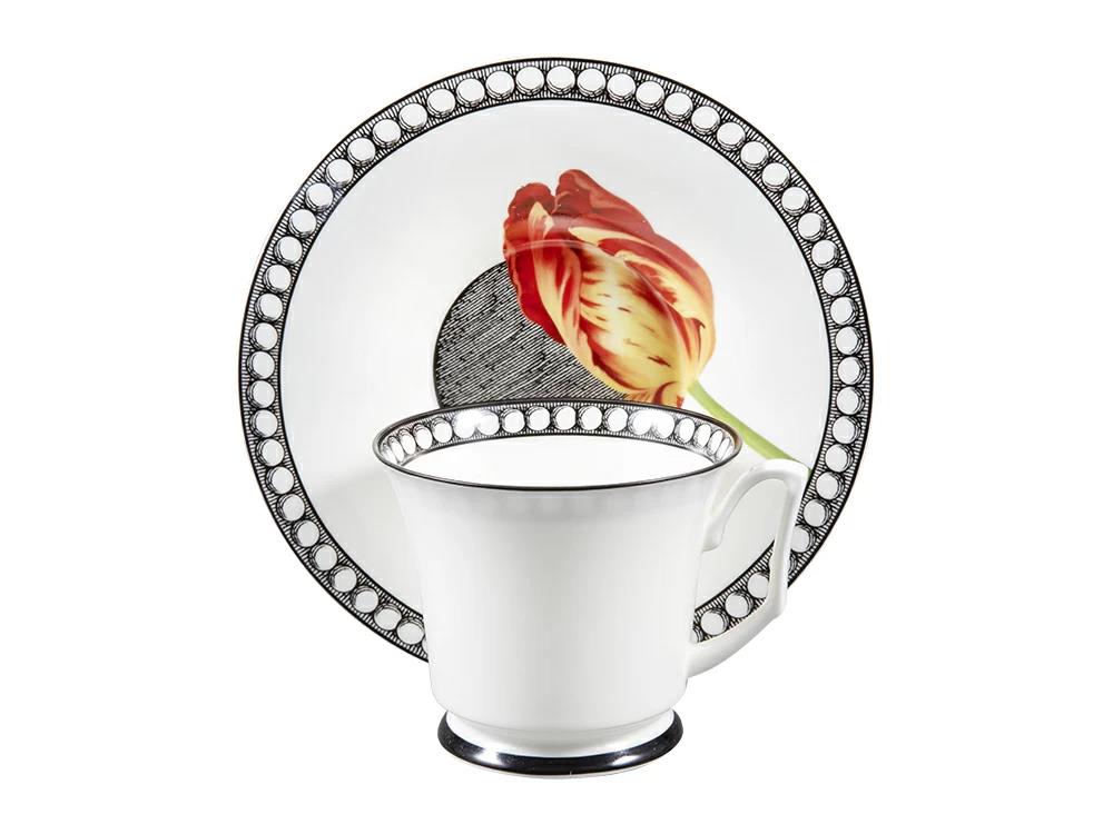 IMPERIAL ÇAY FİNCANI VE FİNCAN TABAĞI. JULİA. SİHİRLİ BAHÇE VI