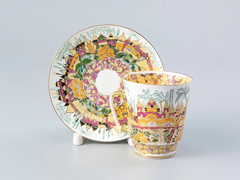 IMPERIAL ÇAY FİNCANI VE TABAĞI MAY GOLDEN SPRİNG
