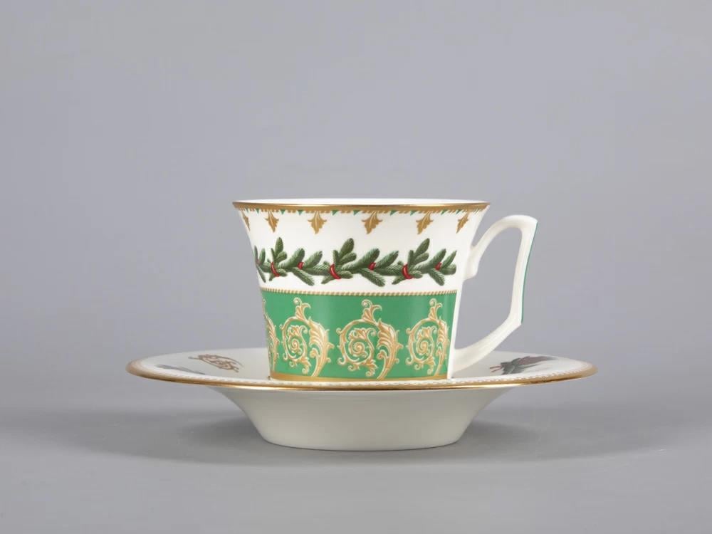 IMPERIAL ÇAY FİNCANI VE TABAĞI. JULİA. KÖKNAR DALLARI
