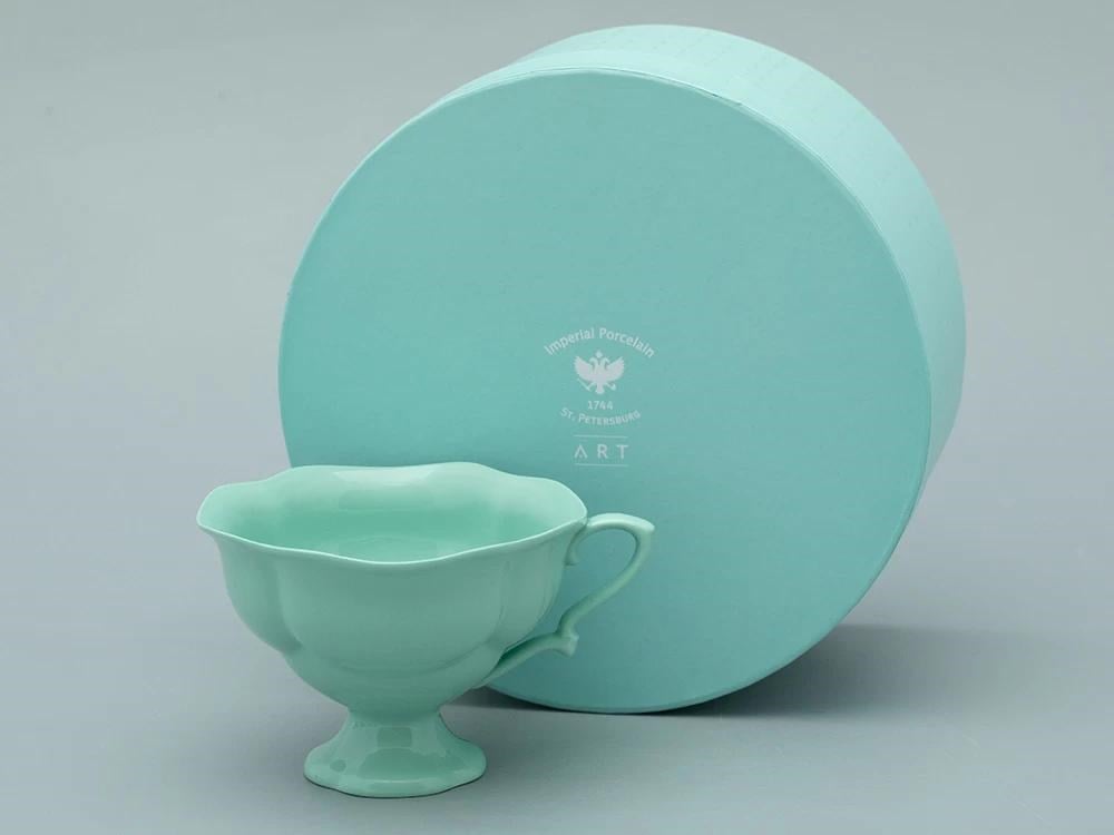 IMPERIAL ÇAY FİNCANI. NATASHA. TEK RENK. NANE 240 ML