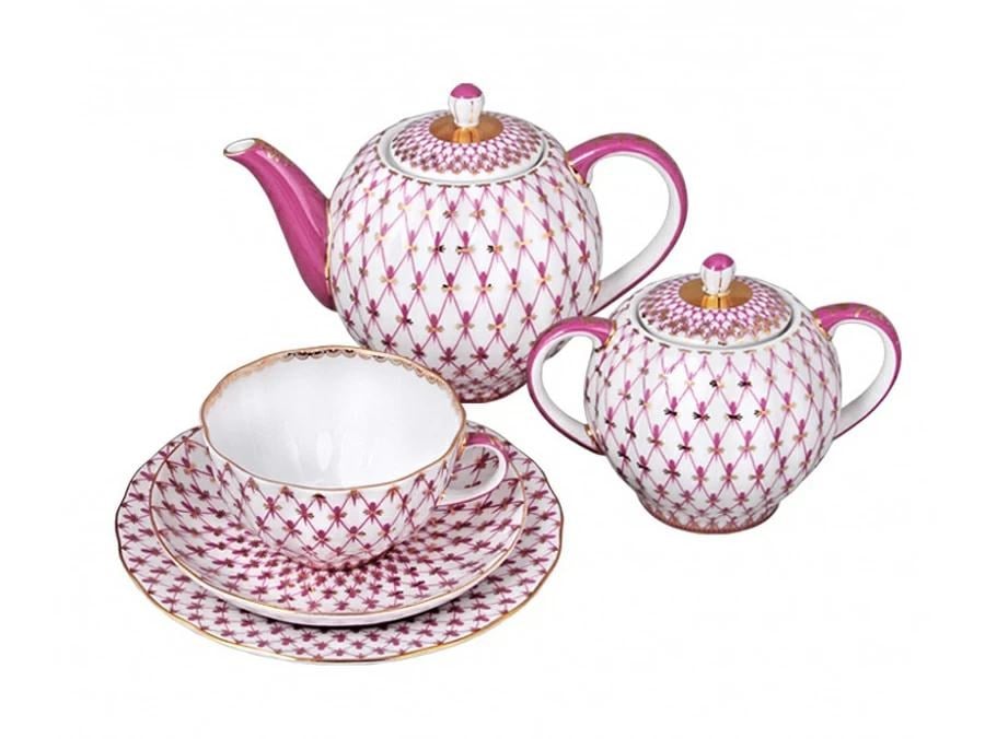 IMPERIAL ÇAY SETİ TULİP NET - BLUES 2 6/20