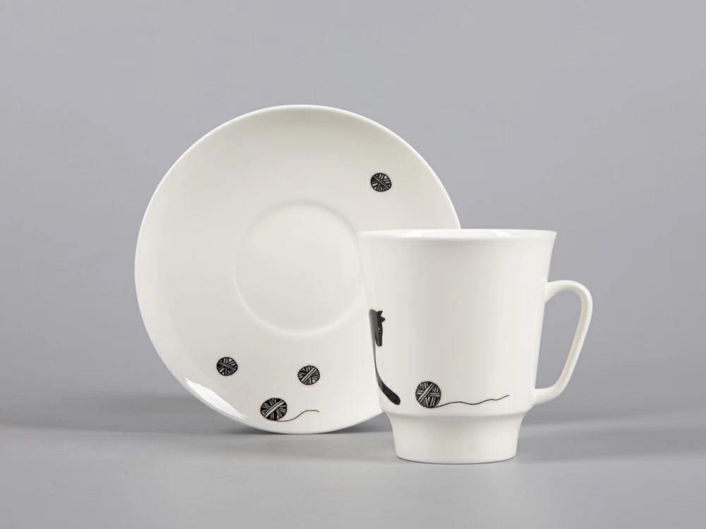IMPERIAL COFFEE CUP AND SAUCER. MAYSKAYA. MERRY BALL 165 ML