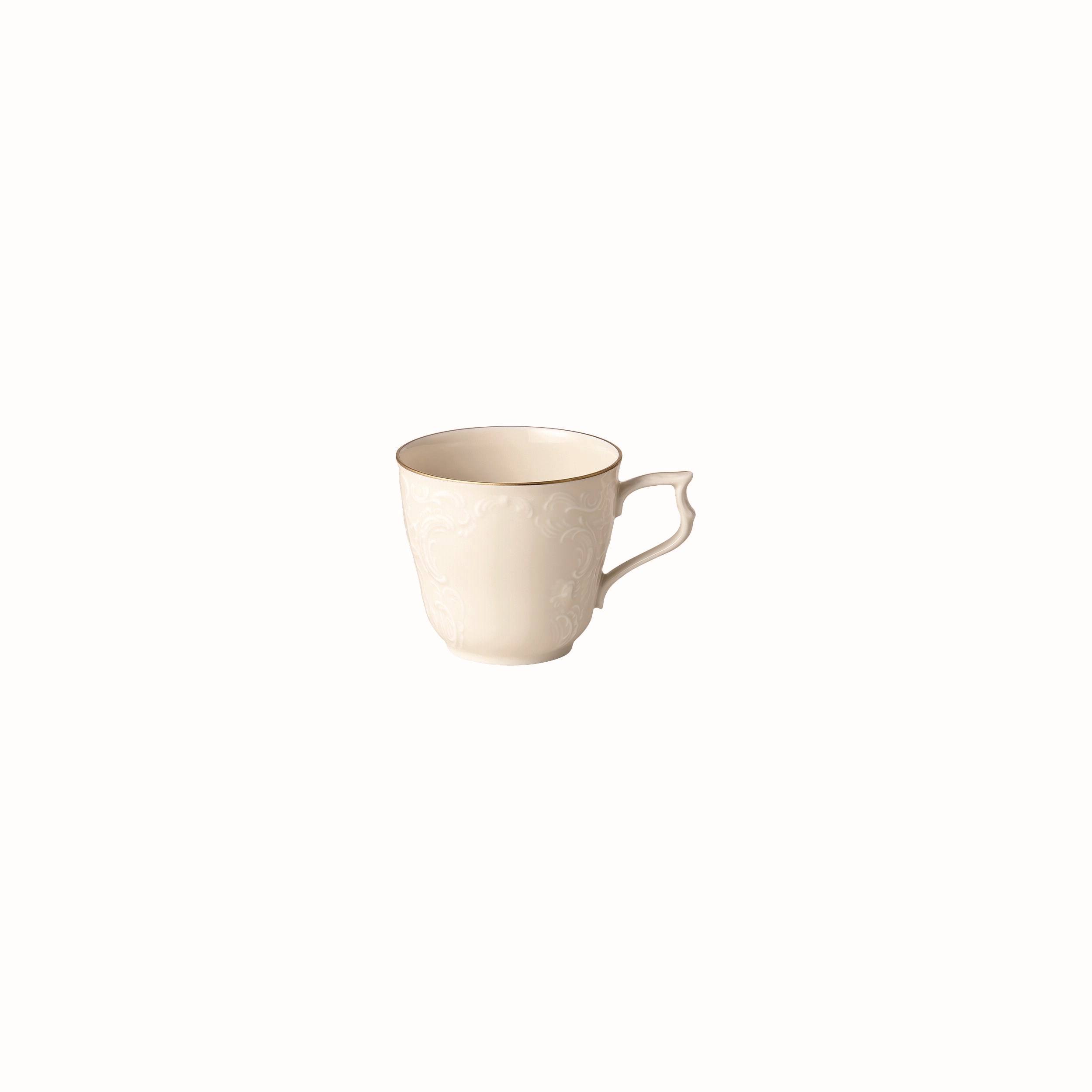 Kahve Fincan Sanssouci Elfenbein Gold