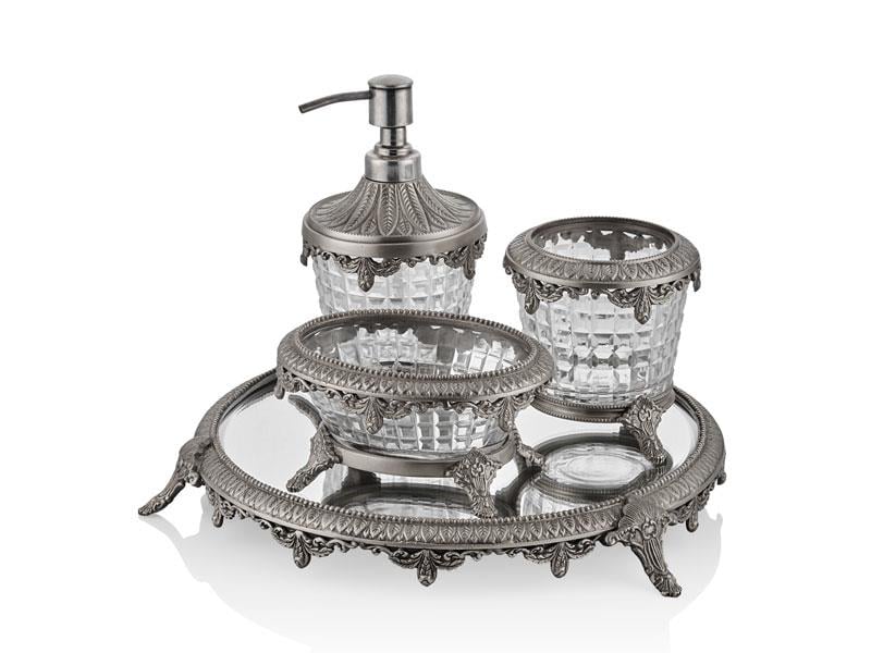 LEAVES ANTIQUE SILVER BANYO TAKIMI