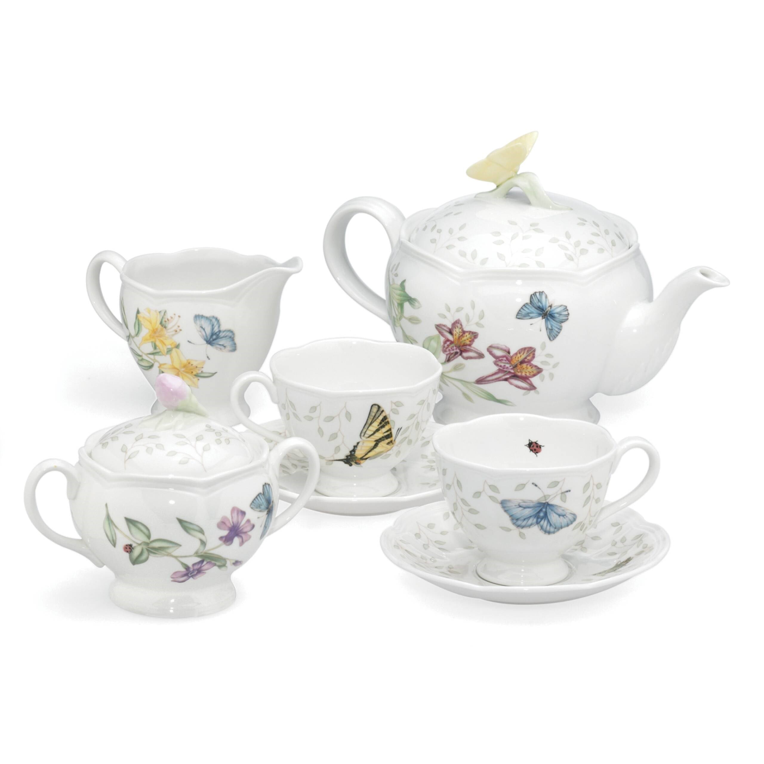 LENOX BUTTERFLY - 2 KISILIK CAY SETI, 9 PARCA