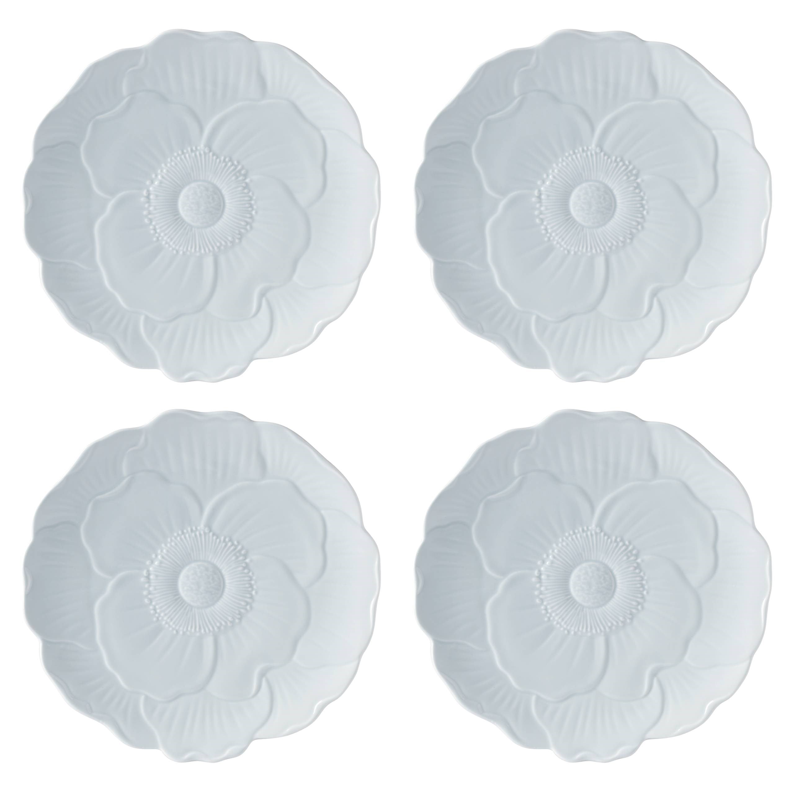 LENOX BUTTERFLY - ACCENT TABAGI, 4'LU SET, MAVI, 23 CM