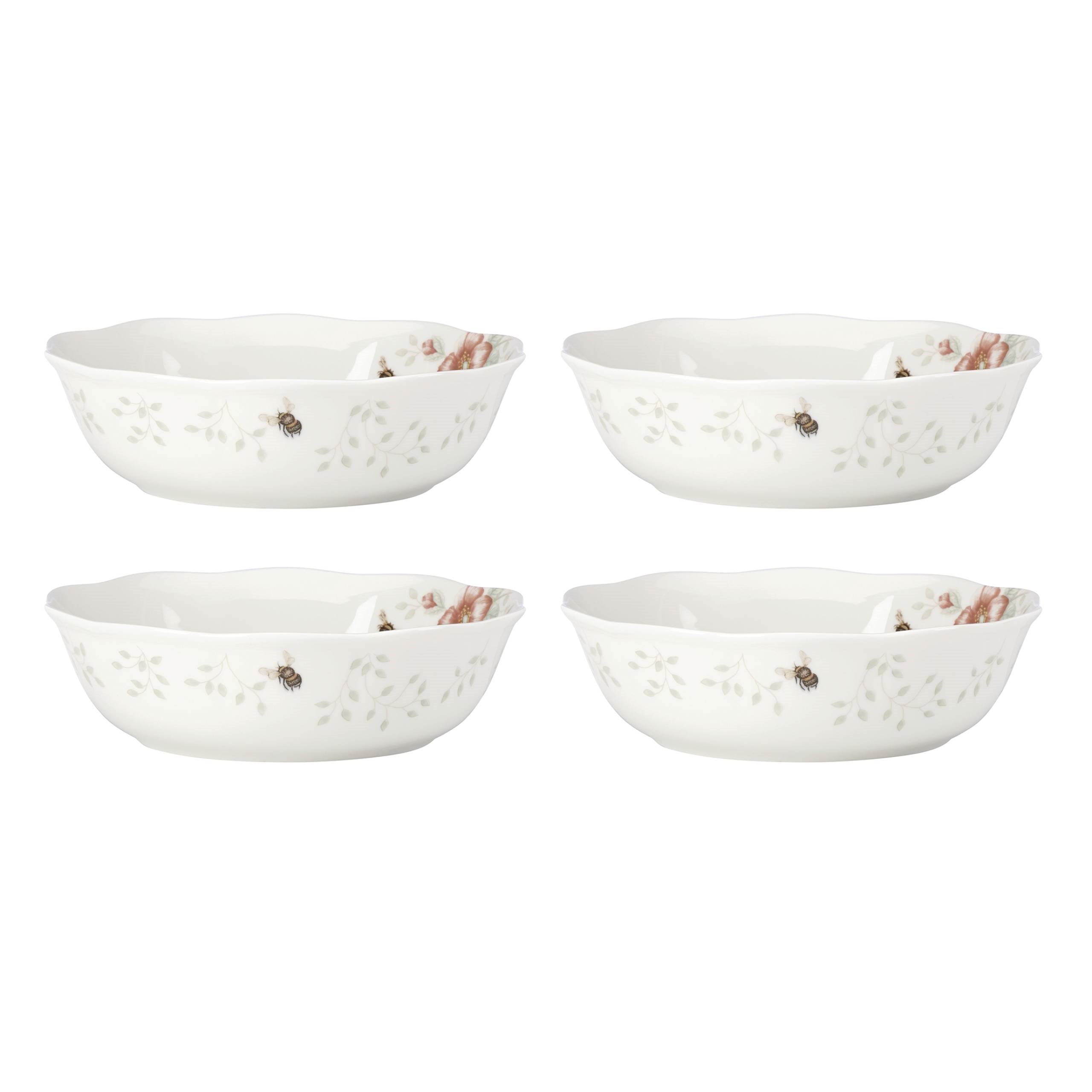 LENOX BUTTERFLY - SERVIS KASESI, 4'LU SET, 22 CM