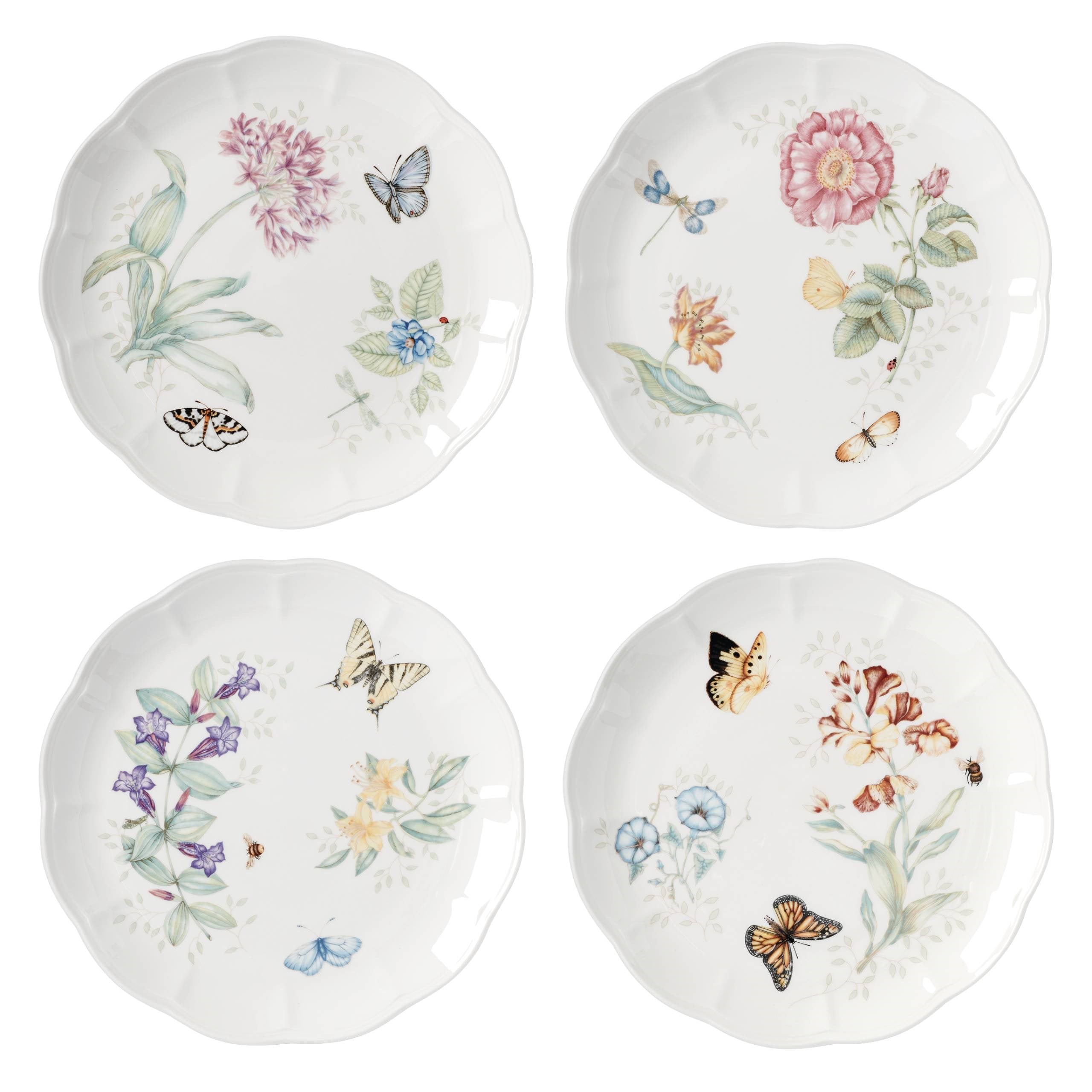 LENOX BUTTERFLY - YEMEK TABAGI, 4'LU SET, 28 CM